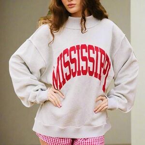 MISSISSIPPI REVERSIBLE SWEATSHIRT